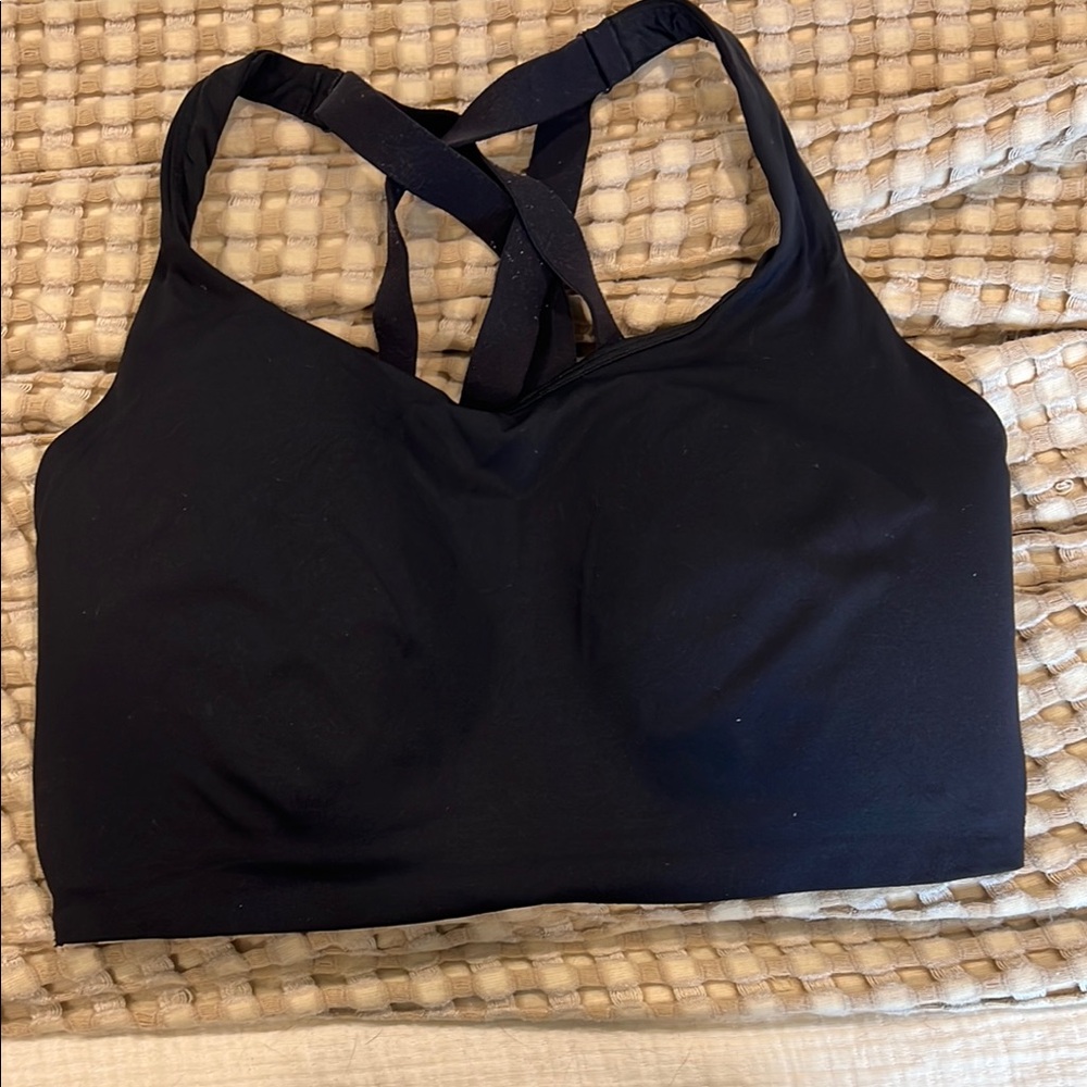 Lululemon Black Racerback Sports Bra Intimates